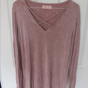 Tunic length top by Blush.